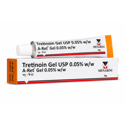 A-Ret Gel 0.05% (Trétinoïne 0,05%) – 20 g