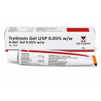 A-Ret Gel 0.05% (Trétinoïne 0,05%) – 20 g